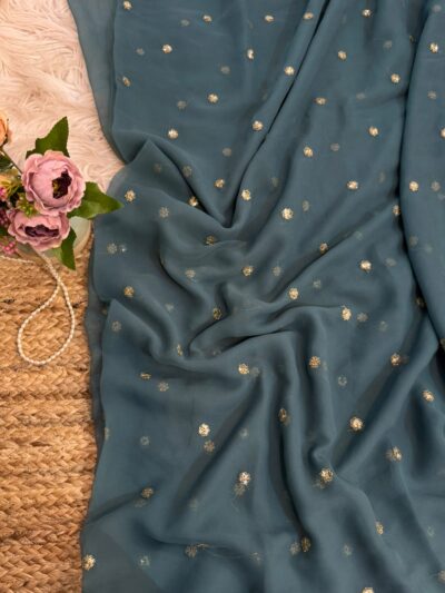 Small buti saree