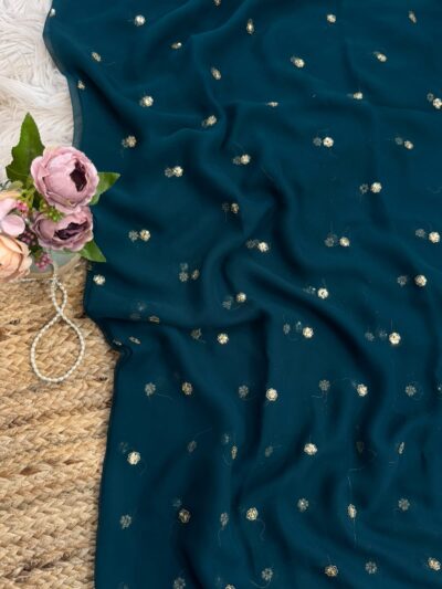 Small buti saree