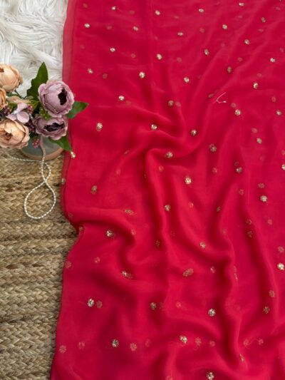 Small buti saree