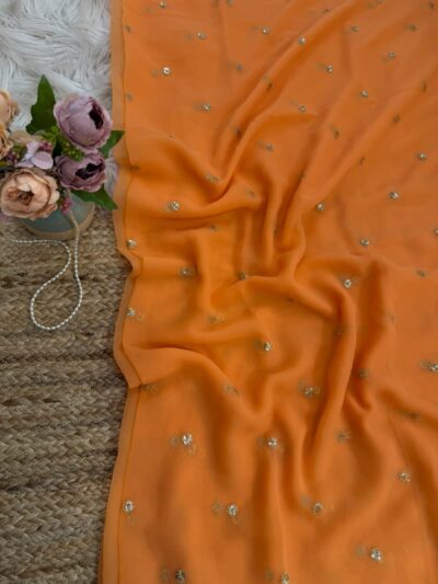 Small buti saree
