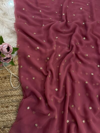 Small buti saree
