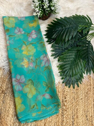Pure chiffon Green