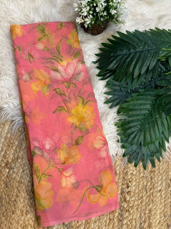 Pure chiffon Orange