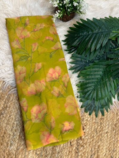 Pure chiffon Green