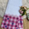 Cotton saree White
