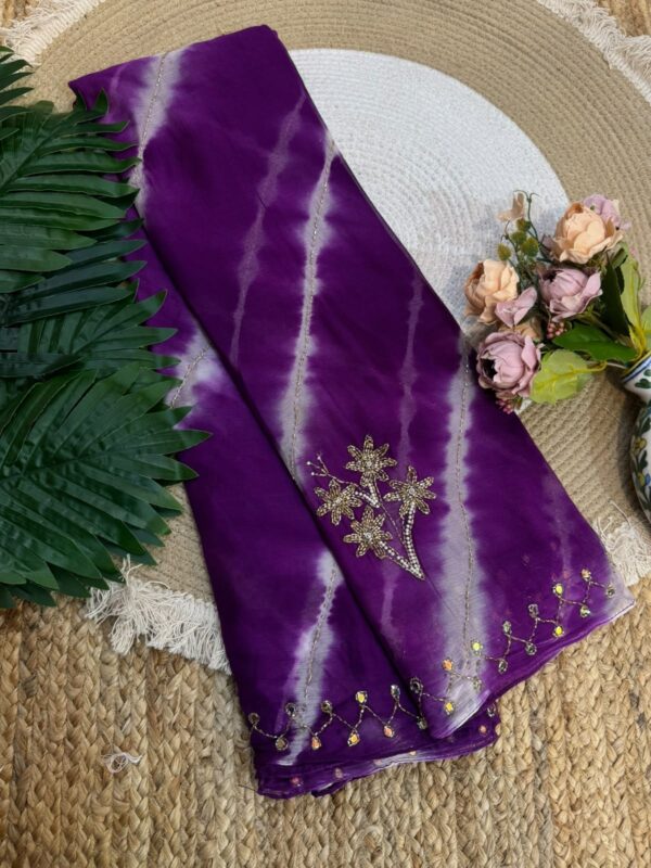 Handwork Leheriya Purple