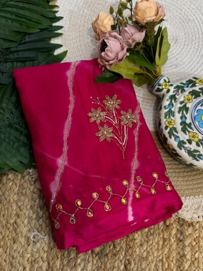 Handwork Leheriya Red