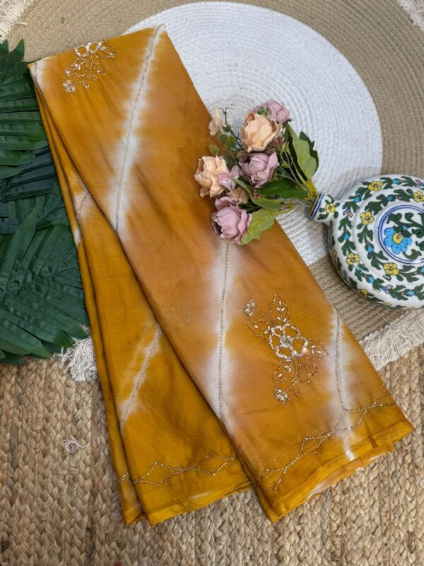 Handwork Leheriya Yellow
