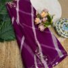 Handwork Leheriya Purple