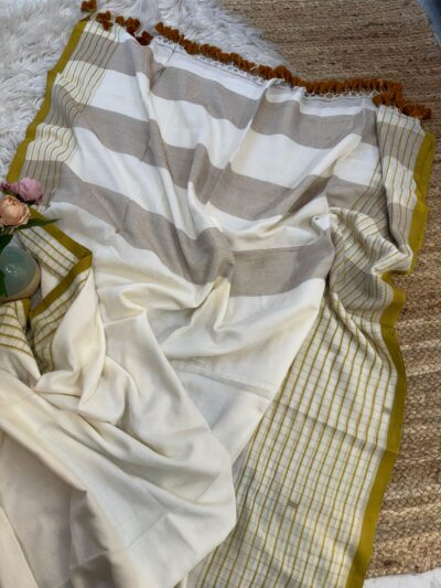 Handloom Jamdani style saree