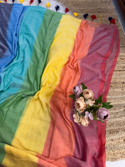 Mul cotton saree