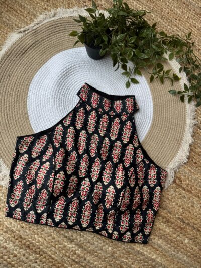Halter neck blouse