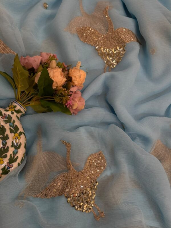 Buta saree Brown