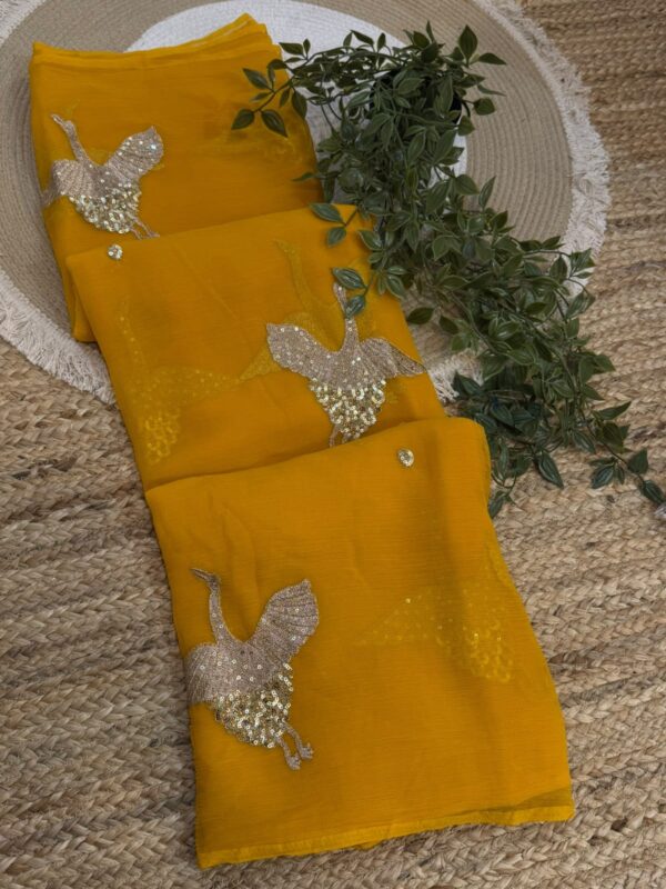 Buta saree Brown
