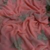 Buta saree Red