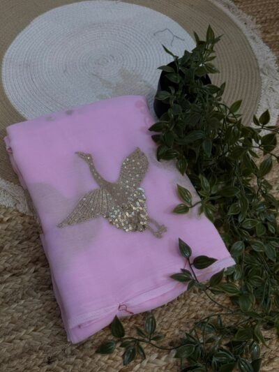 Buta saree Grey