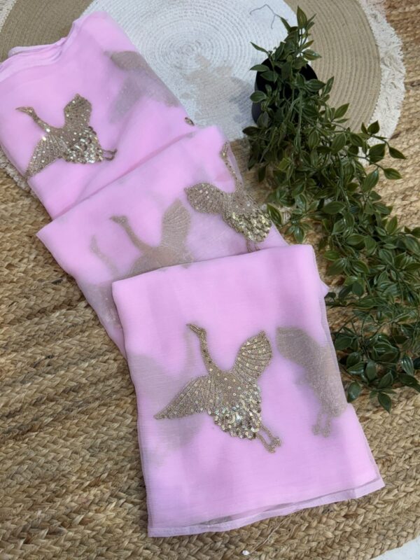 Buta saree Grey