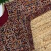 Kalamkari print side strechable blouse Brown