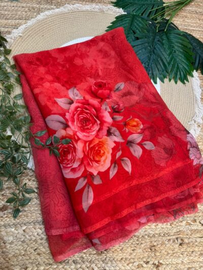 Digital print Red
