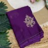Handwork saree Magenta