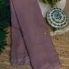 Handwork saree Brown