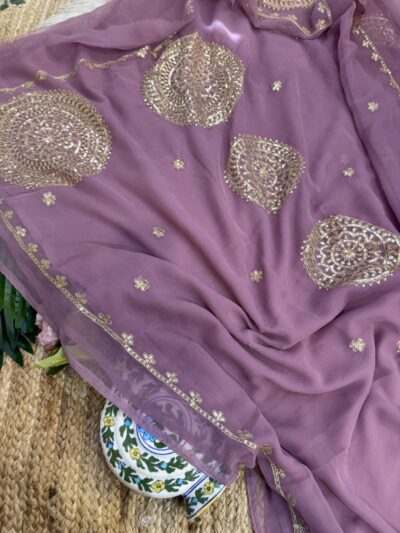 Partywear saree