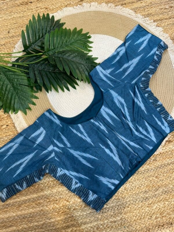 Side stretchable blouse Teal