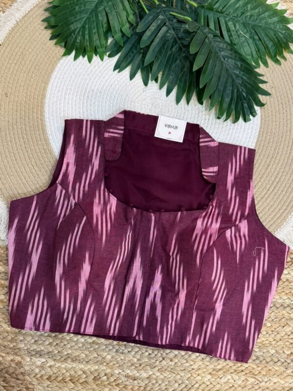 Collar neck blouse Red