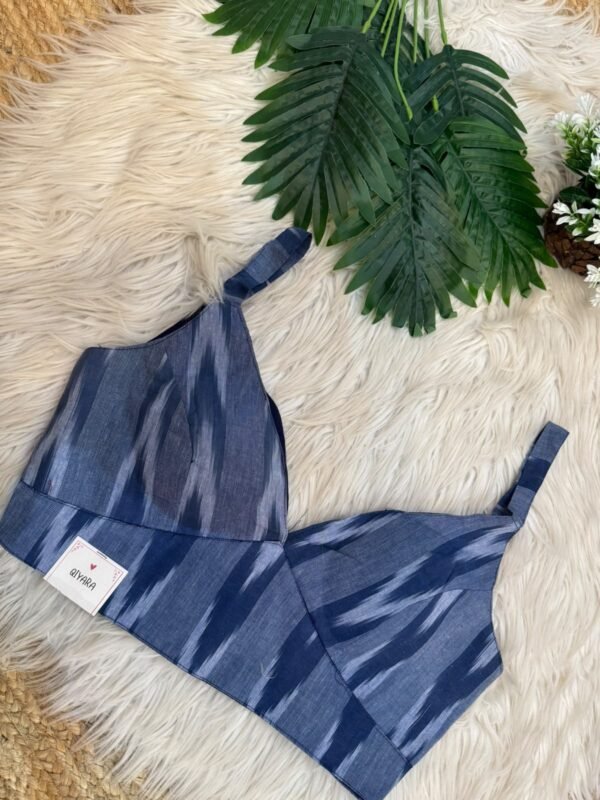 Ikat print blouse Grey