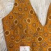 Ajrakh print blouse Orange