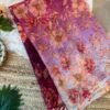 Premium print saree Red
