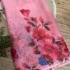 Digital print saree Red