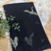 Digital print saree Grey