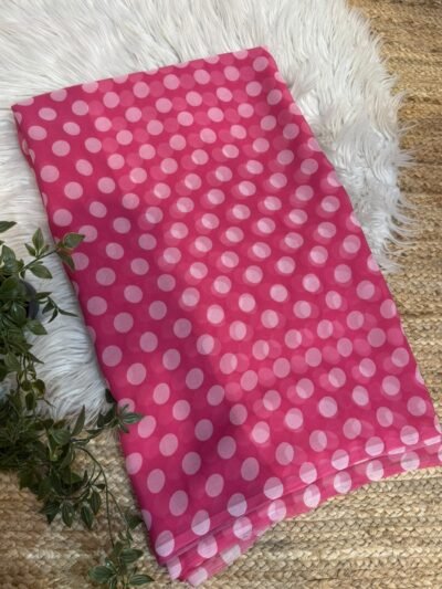 Digital print saree Magenta