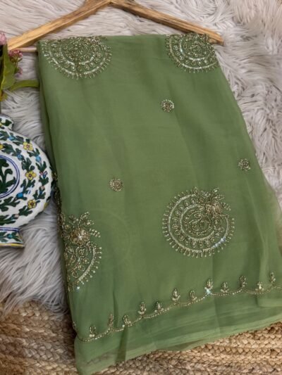 Partywear Saree Ilaichi