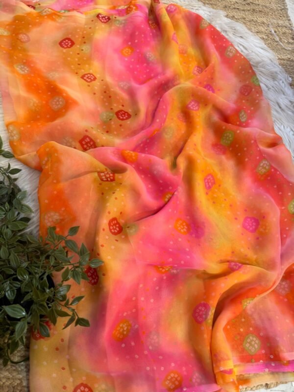 MultiColour Bandhani 1