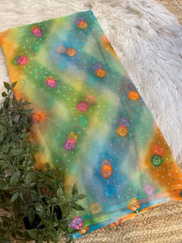 MultiColour Bandhani 3