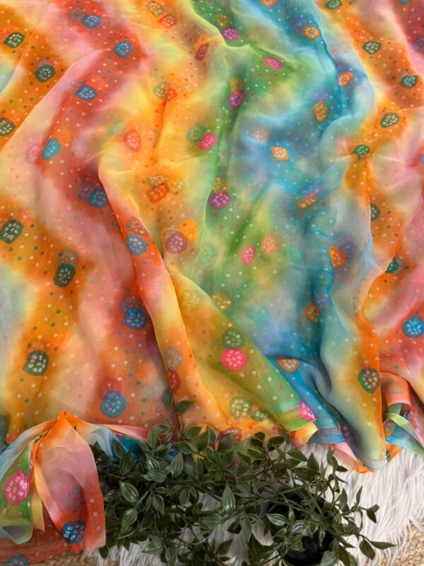 MultiColour Bandhani 3