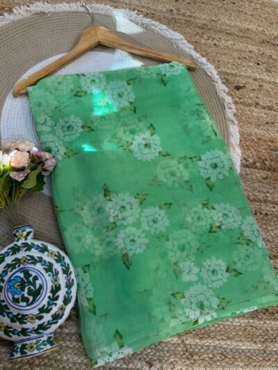 pastel Print Green