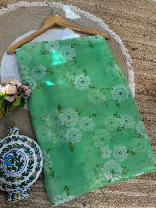 pastel Print Green