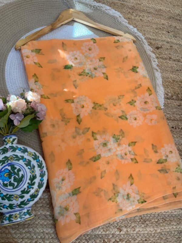 pastel Print orange
