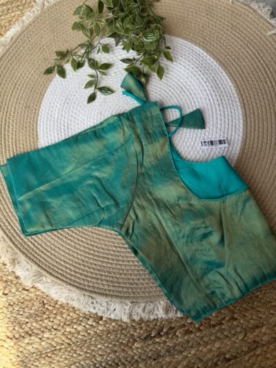 Cotton Tissue blouse Green