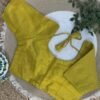 Cotton Tissue blouse Yellow
