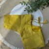 Cotton Tissue blouse Yellow