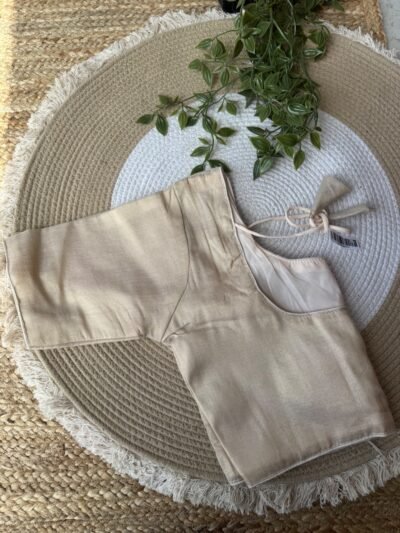 Cotton Tissue blouse Silver