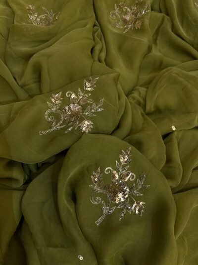 Sequins Buta Green