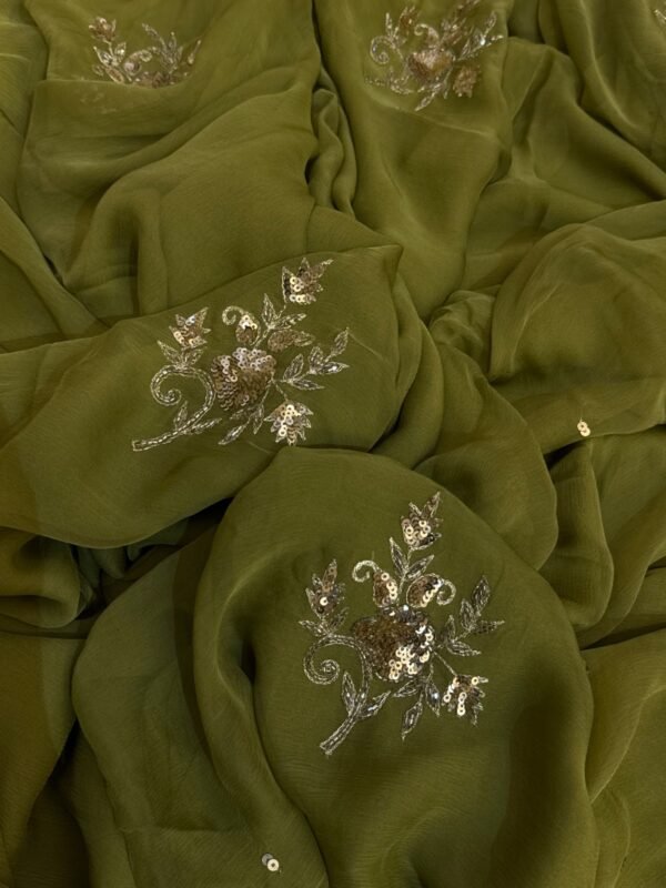 Sequins Buta Green