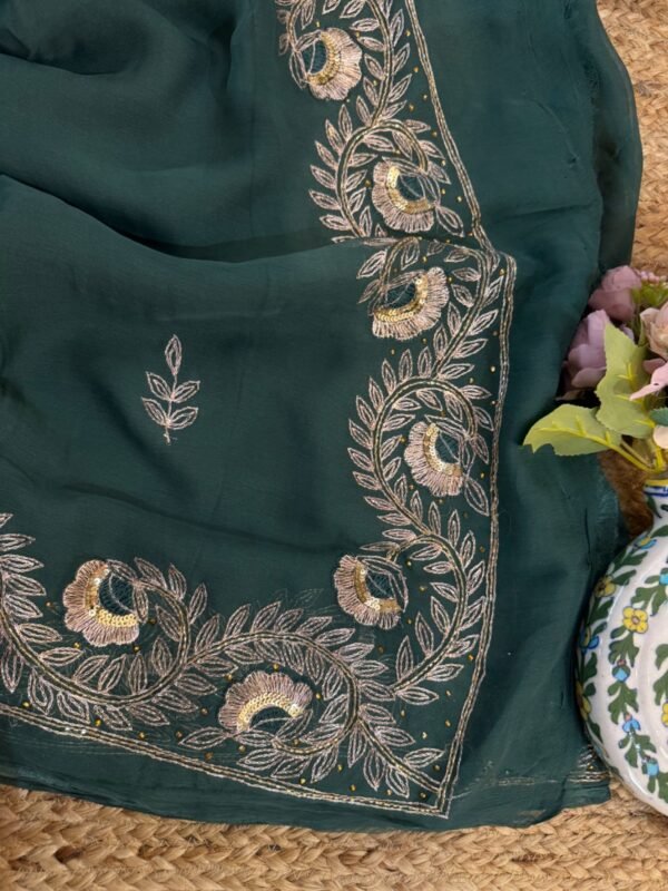 Aari work Grey
