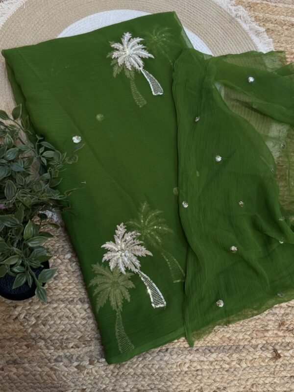 Sequins buta Light Green