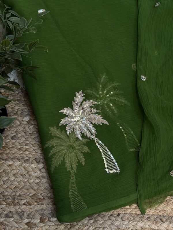 Sequins buta Light Green